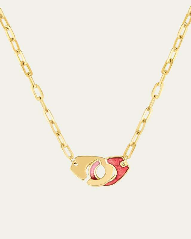 Extra Large Partners in Crime Double-Sided Necklace